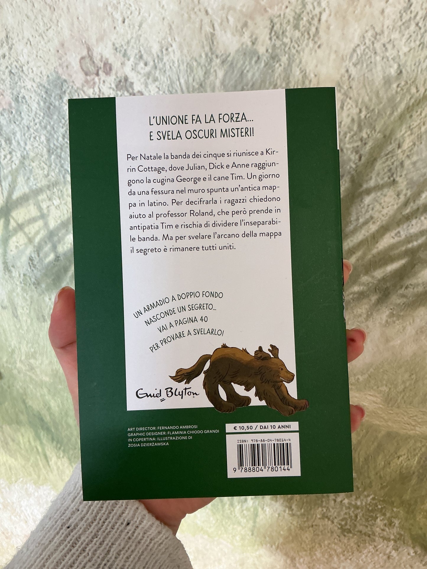 La Banda dei cinque, la mappa segreta, Enid Blyton