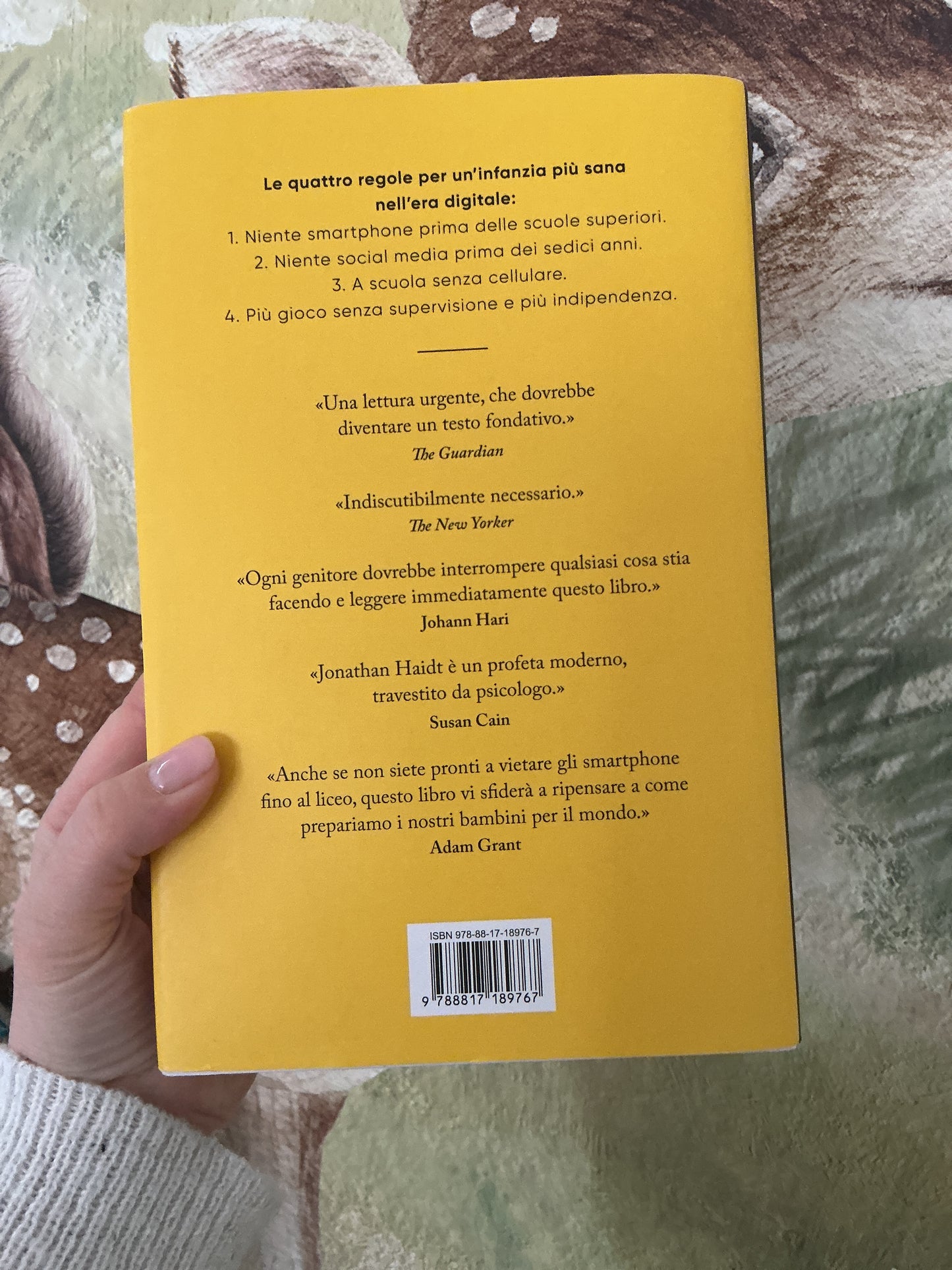 La generazione ansiosa, Jonathan Haidt
