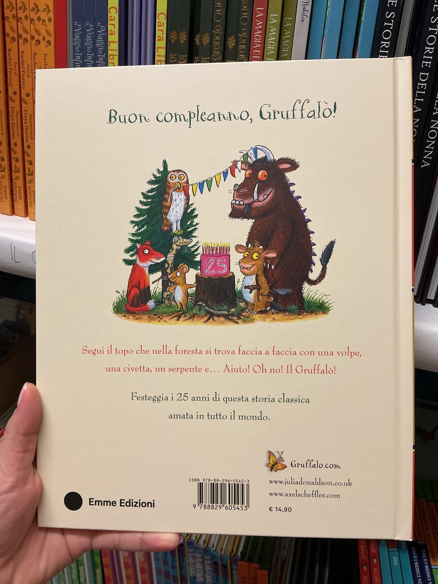 Il Gruffalò, edizione 25 anni, Julia Donaldson, Axel Scheffler