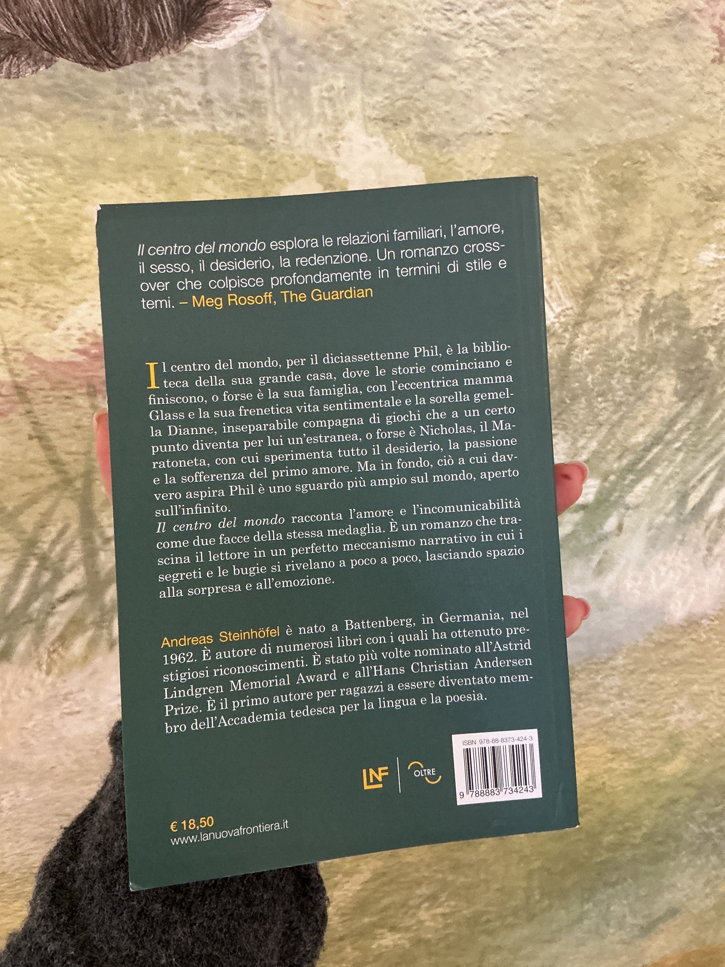 Il centro del mondo, Andreas Steinhofel