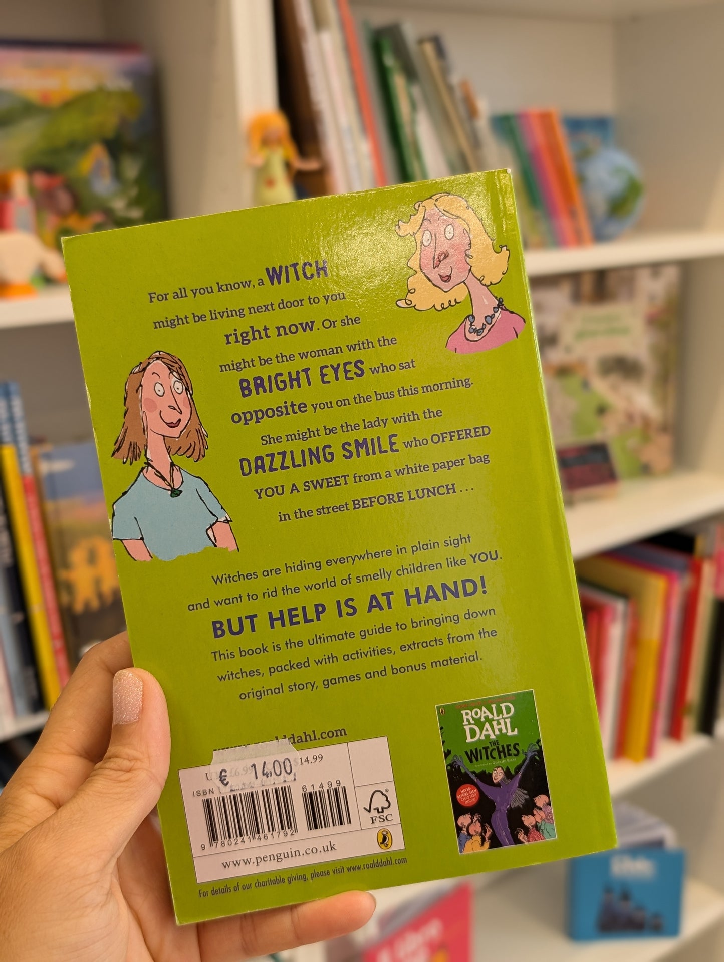 How to avoid witches, di Roald Dahl