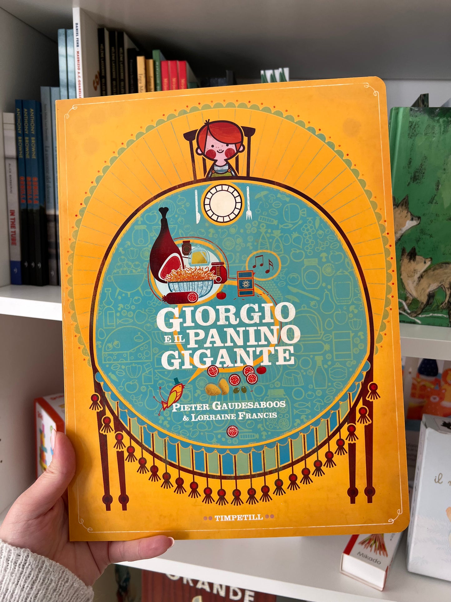 Giorgio e il panino gigante, Pieter Gaudesaboos, Lorraine Francis