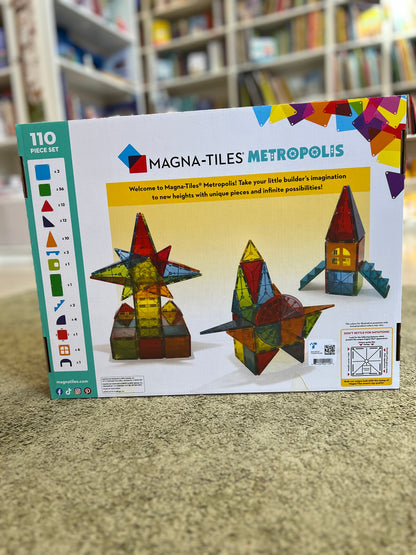 Magna Tiles Metropolis 110 pezzi