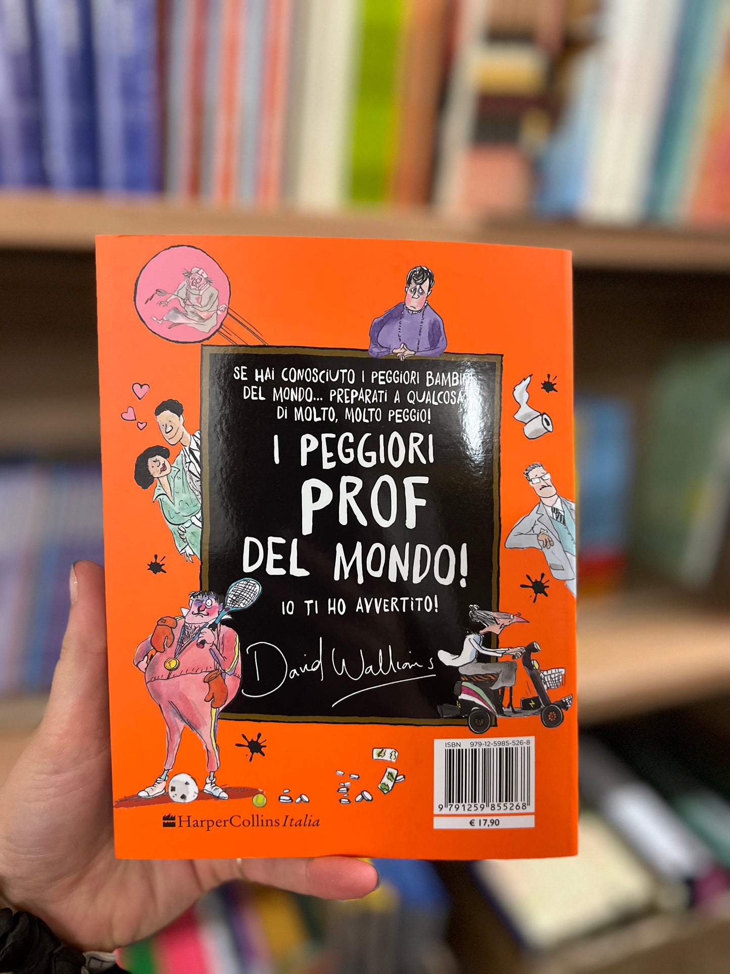 I peggiori prof del mondo, David Walliams, Tony Ross