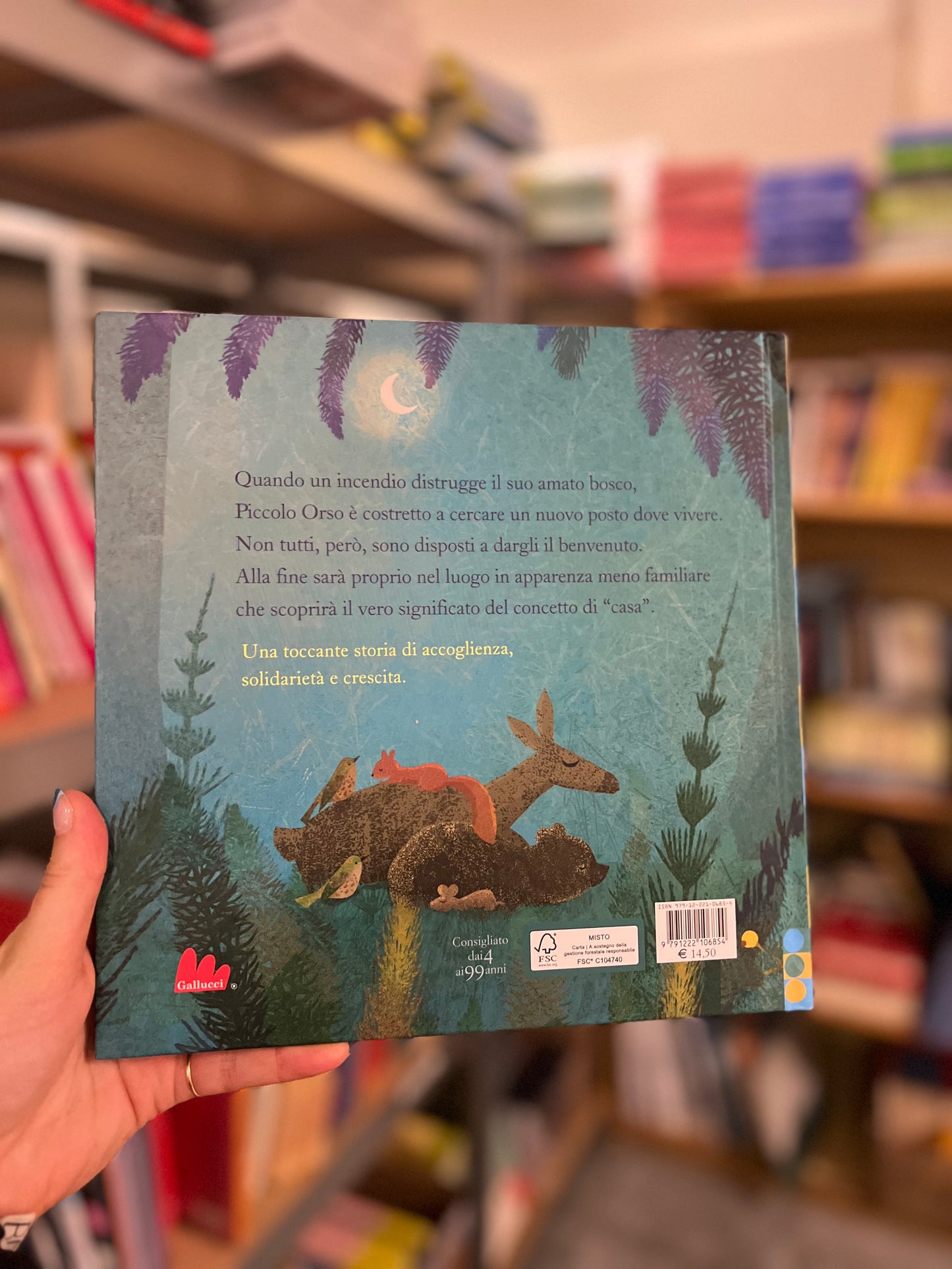 Una casa per Piccolo Orso, Britta Teckentrup