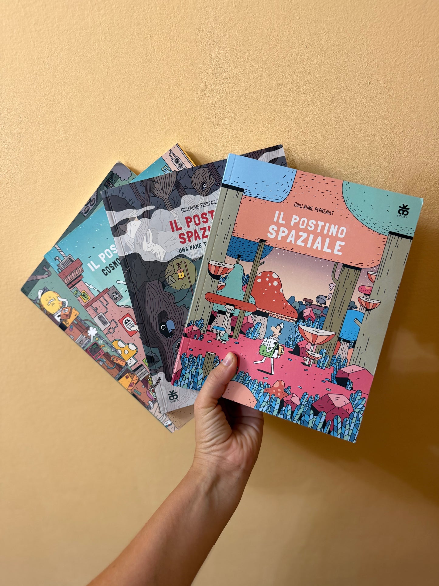 Il postino spaziale Serie, 4 libri, Guillaume Perreault
