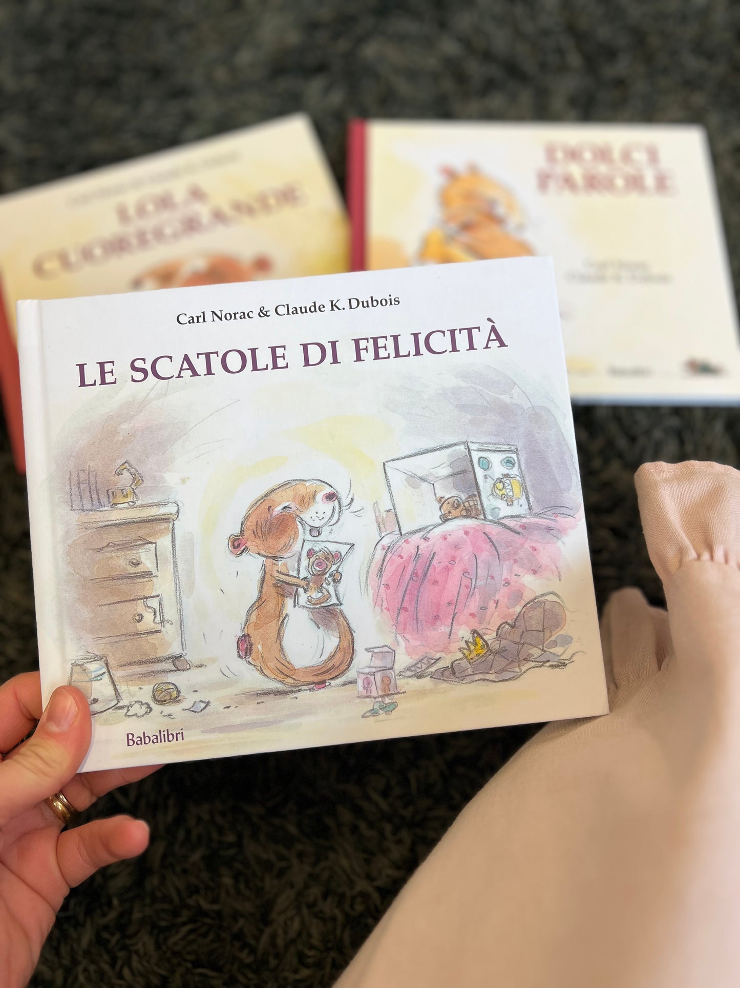 I tre libri della serie di Lola, Carl Norac, Claude K Dubois