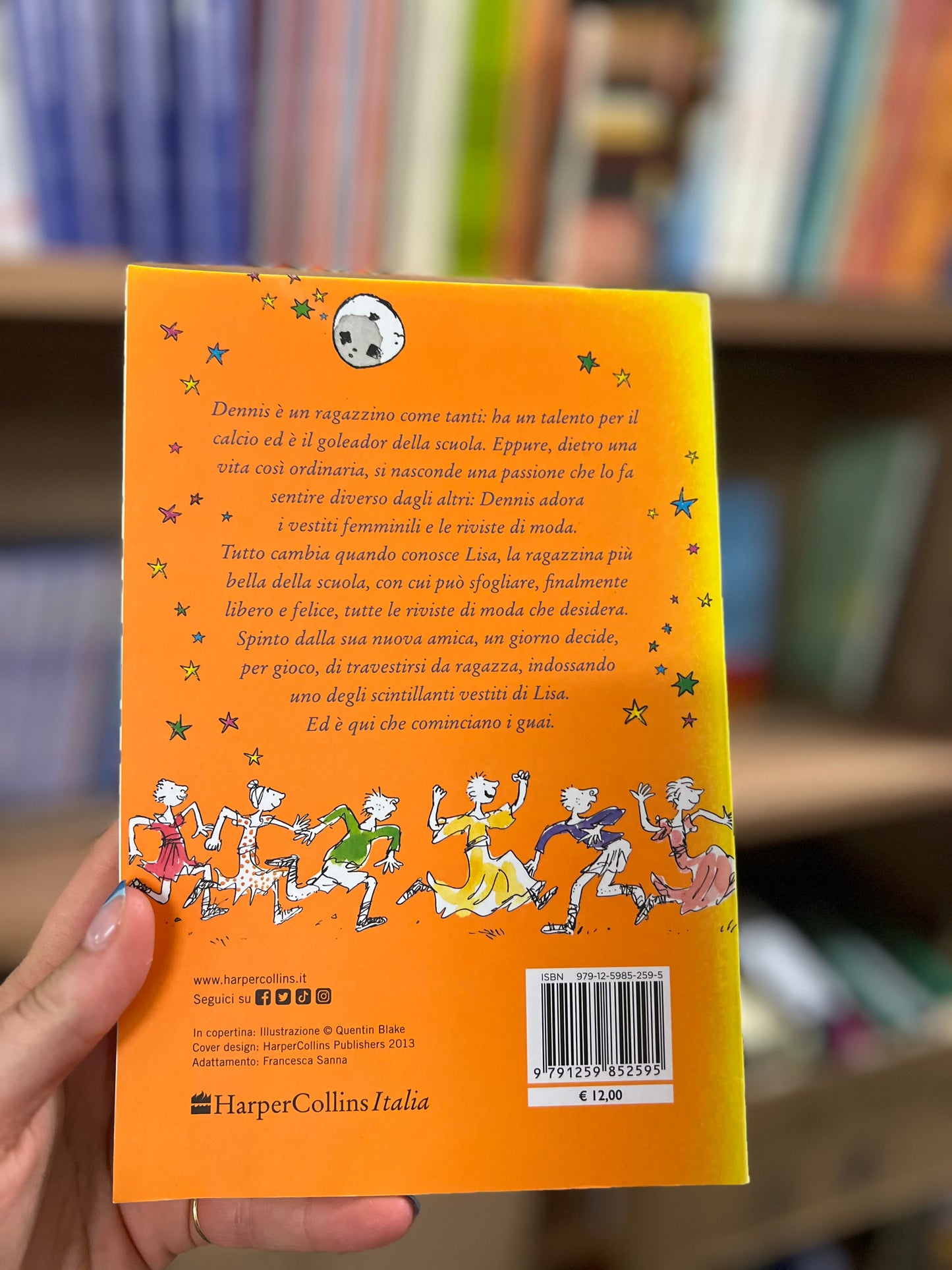Campione in gonnella, David Walliams, Quentin Blake