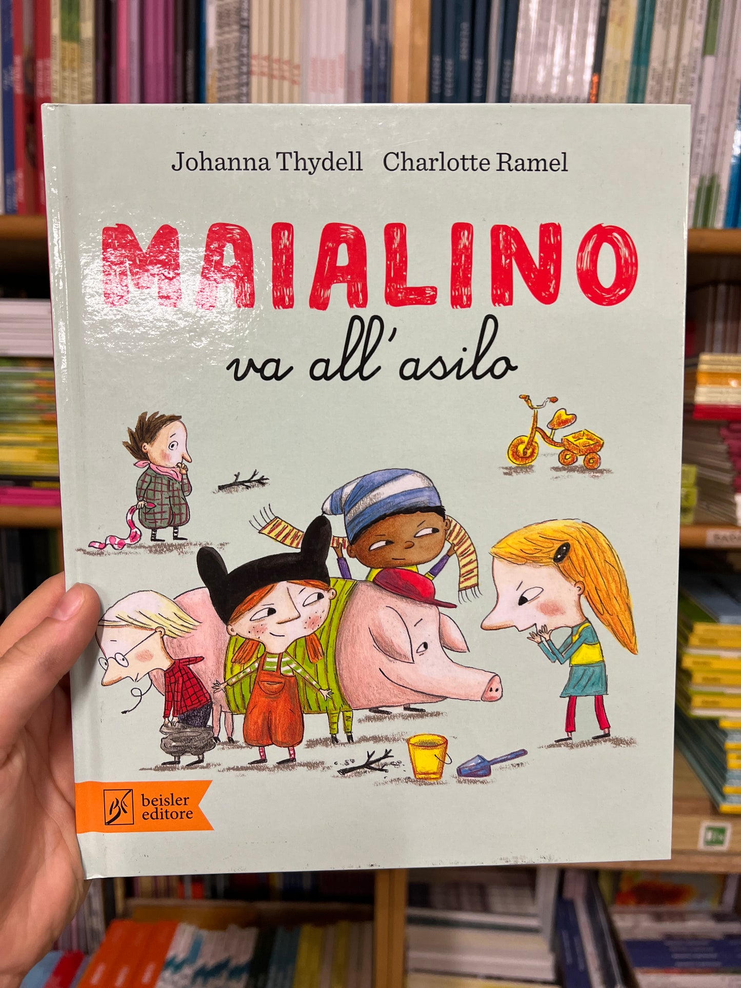 Maialino va all’asilo, Johanna Thydell & Charlotte Ramel