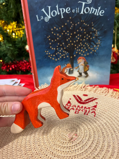 Volpe in legno, Holztiger