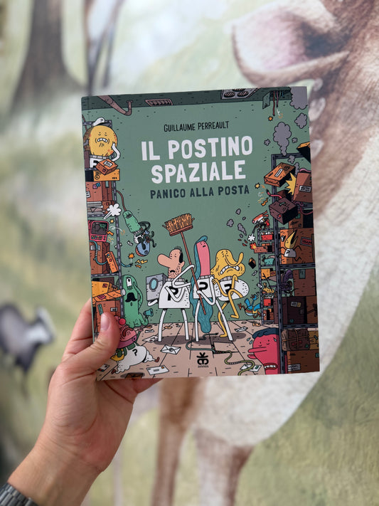 Il postino spaziale, panico alla posta, Guillaume Perreault
