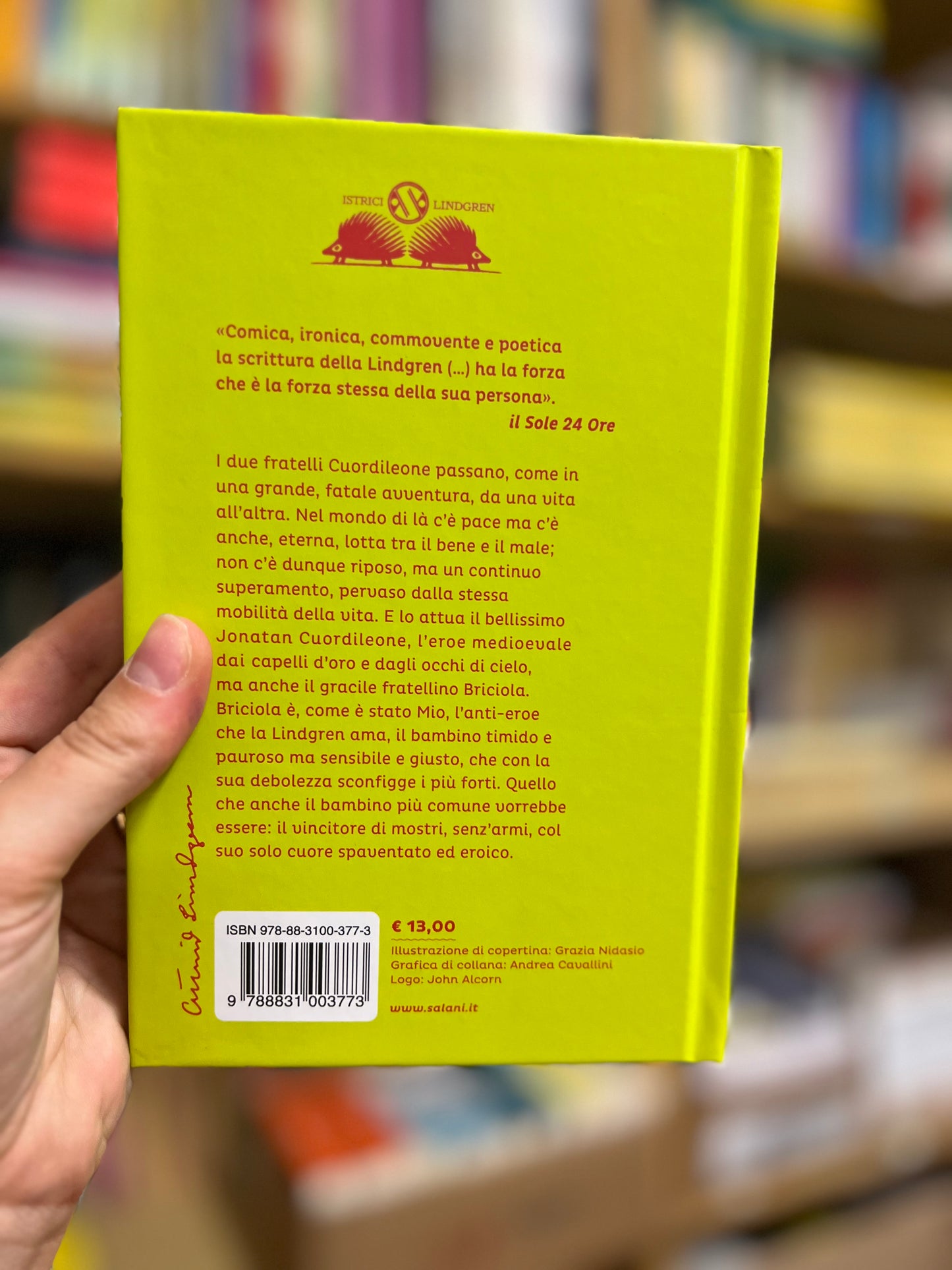 I fratelli cuordileone, Astrid Lindgren