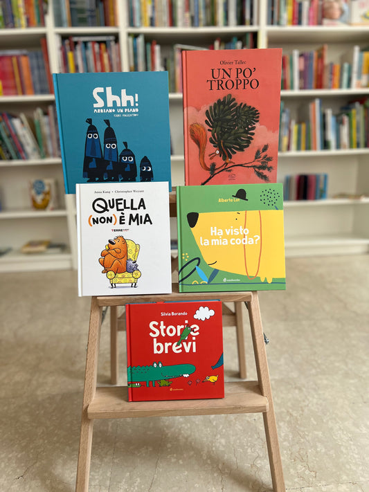 KIT 5 LIBRI DIVERTENTI 3-6 anni
