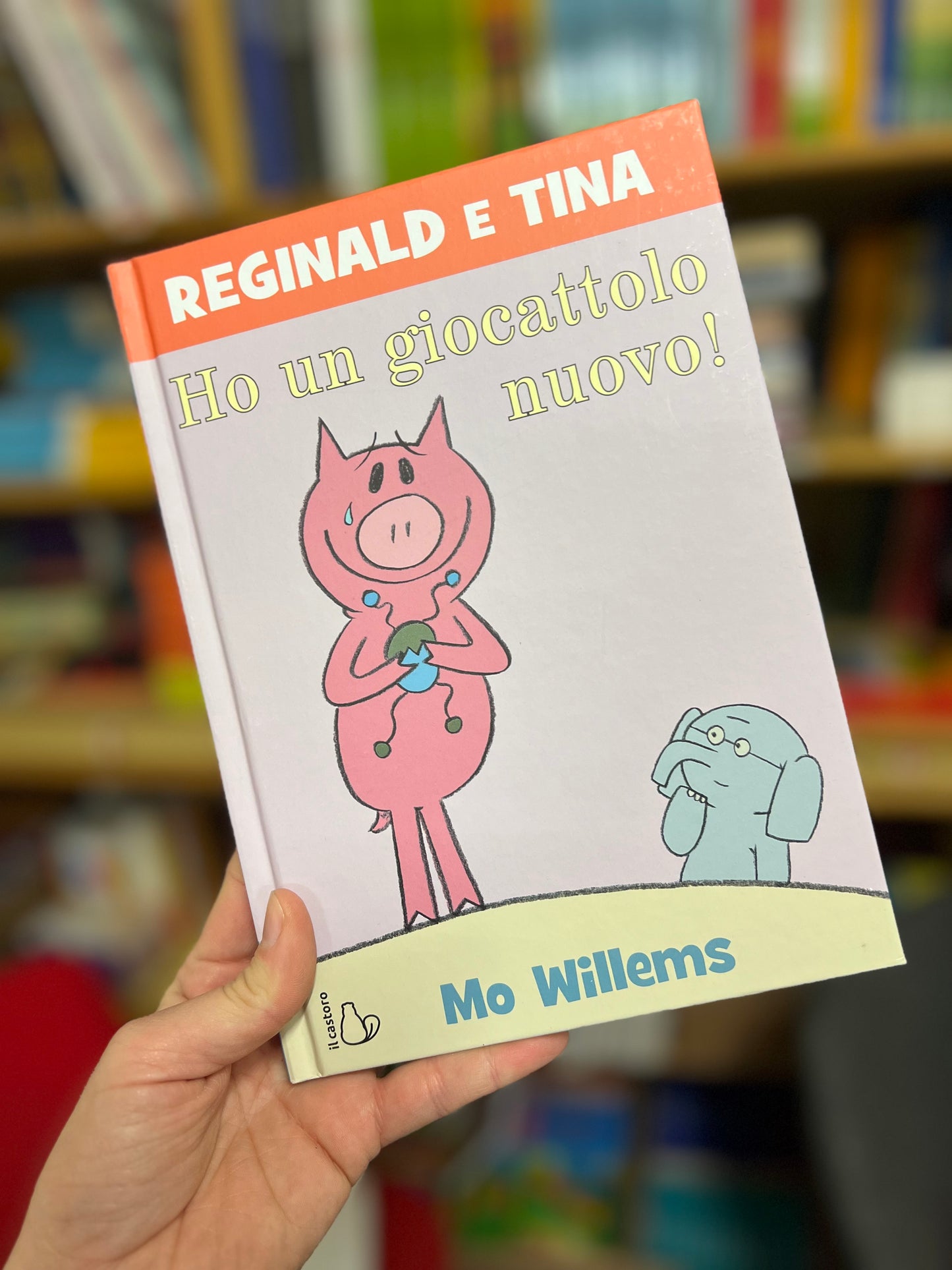 Reginald e Tina, Ho un giocattolo nuovo! Mo Willems
