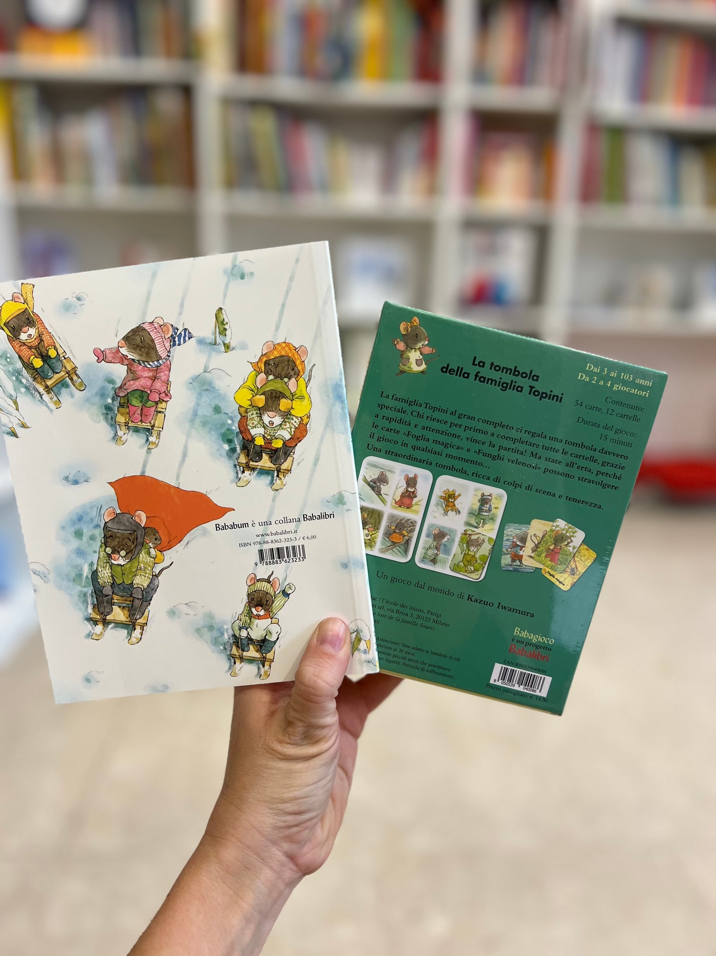 Kit Libro + La tombola della famiglia Topini, Kazuo Iwamura