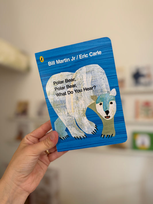 Polar bear, polar bear, what do you hear? Bill Martin Jr, Eric Carle