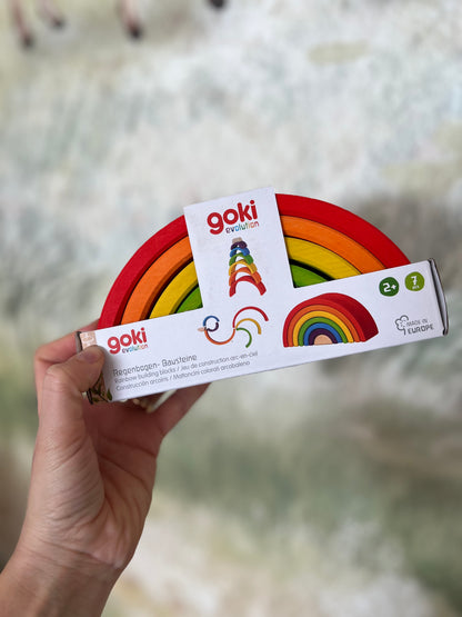 Arcobaleno in legno piccolo Goki