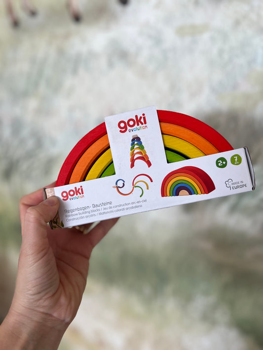 Arcobaleno in legno piccolo Goki