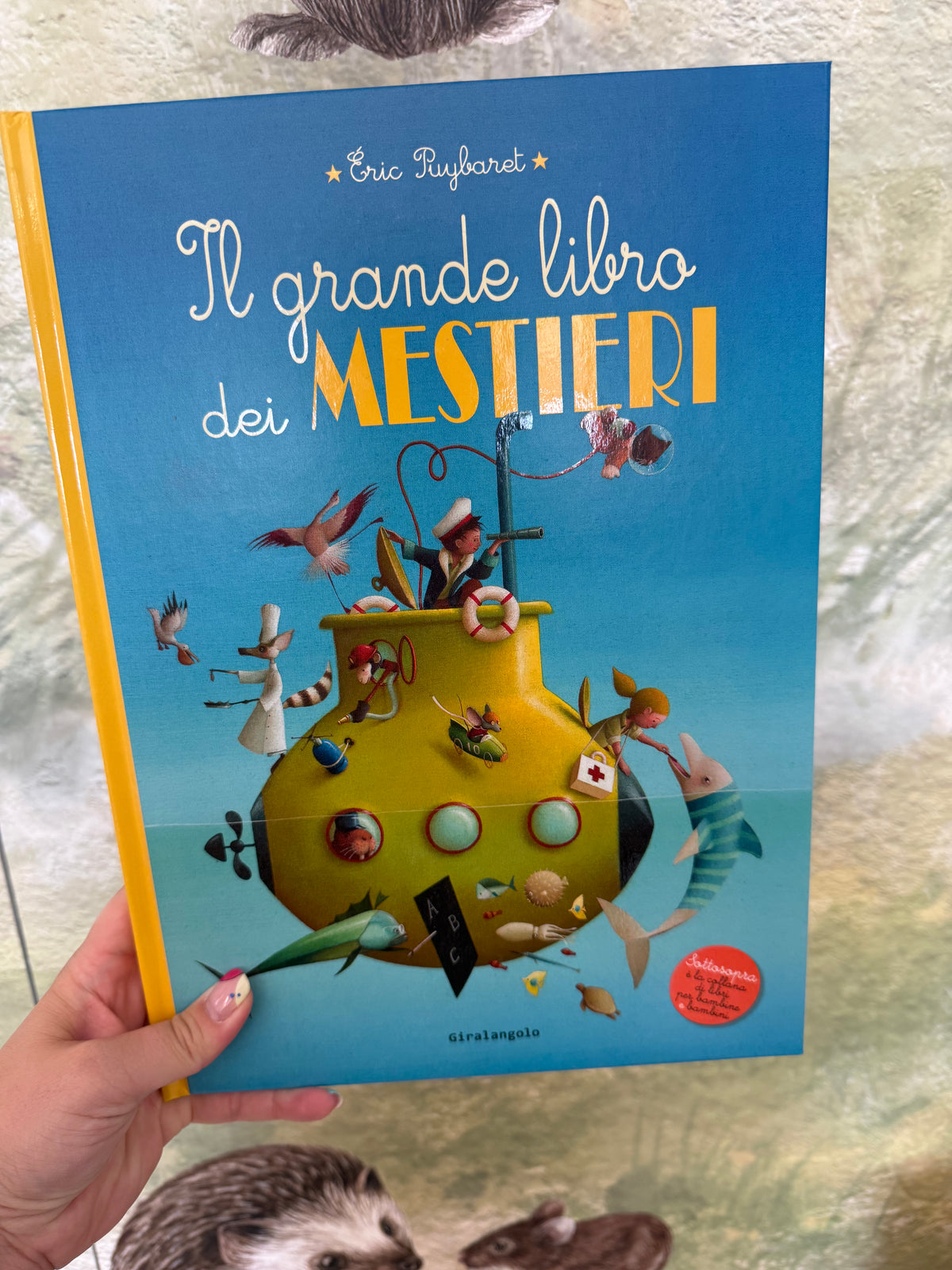 Il grande libro dei mestieri, Éric Puybaret
