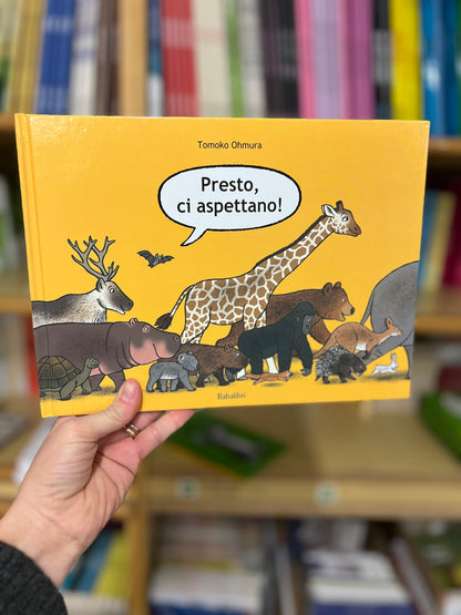 Presto, ci aspettano! Tomoko Ohmura, Babalibri