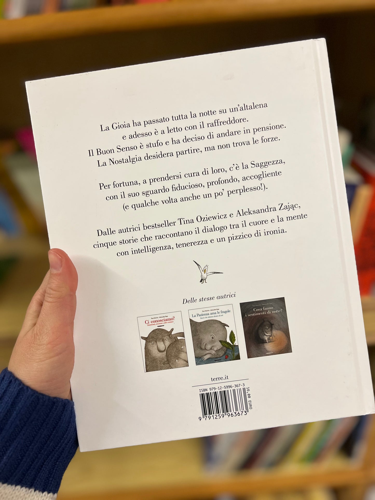 La migliore amica dei sentimenti, Tina Oziewicz, Aleksandra Zajac