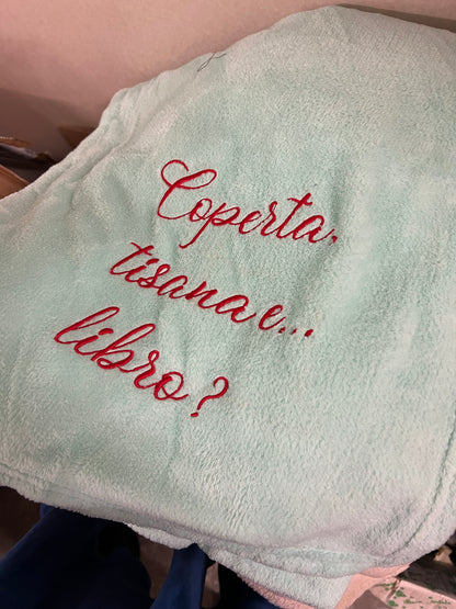 Coperta matrimoniale Family Book Club