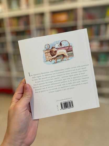 Un leone in biblioteca, Michelle Knudsen e Kevin Hawkes