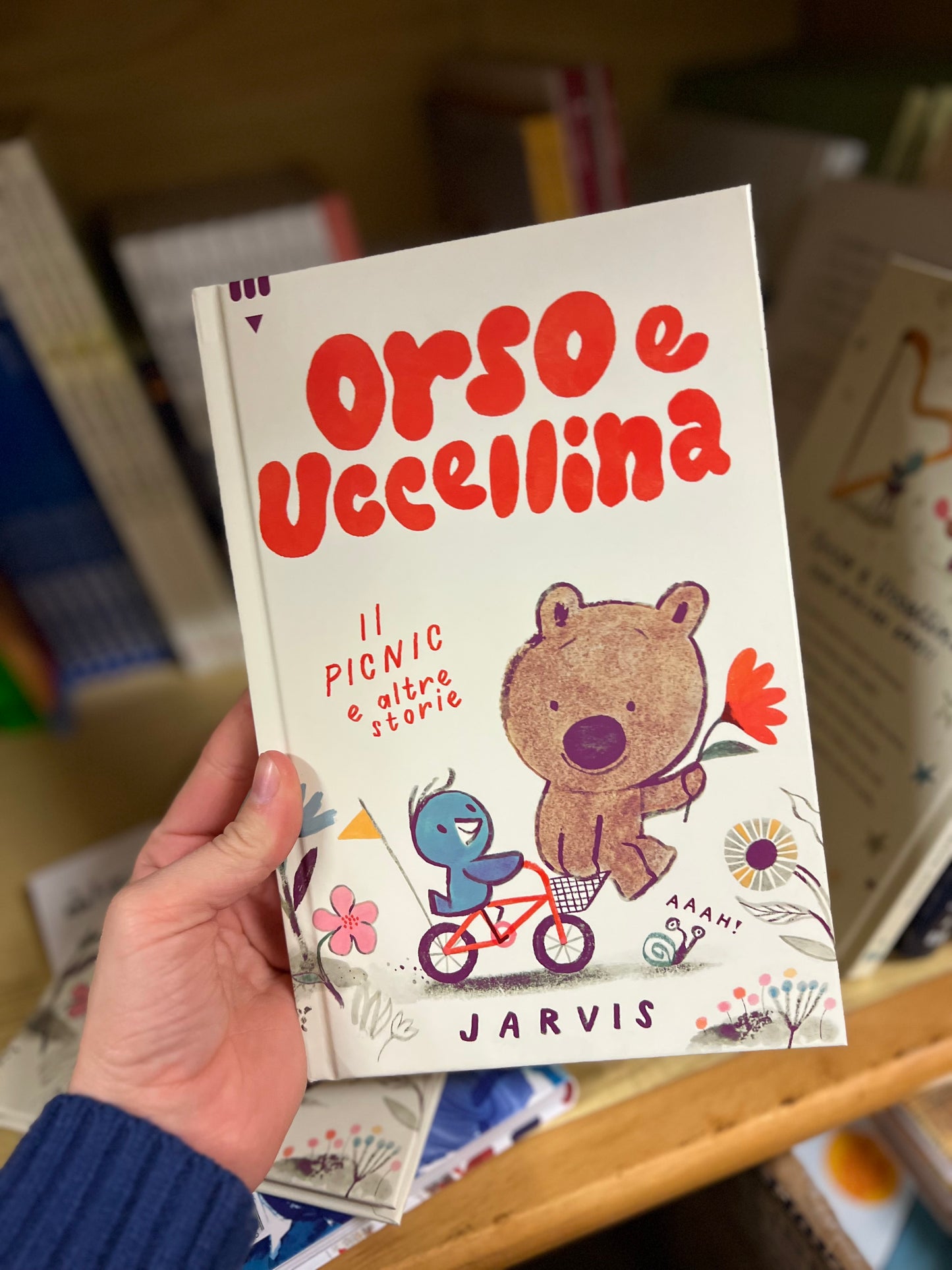 Orso e uccellina, il picnic e altre storie, Jarvis