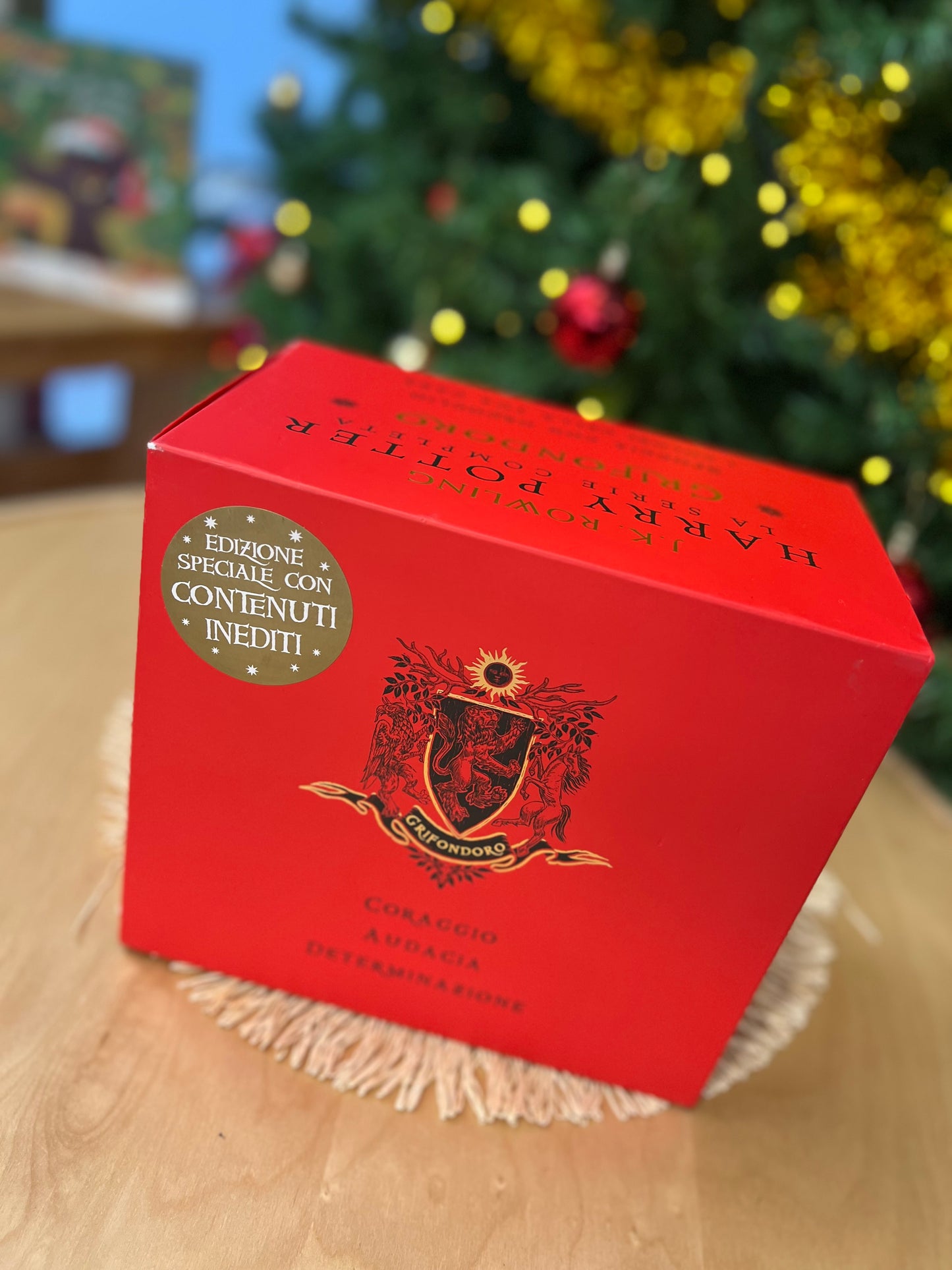 Harry Potter J. K. Rowling la serie completa GRIFONDORO