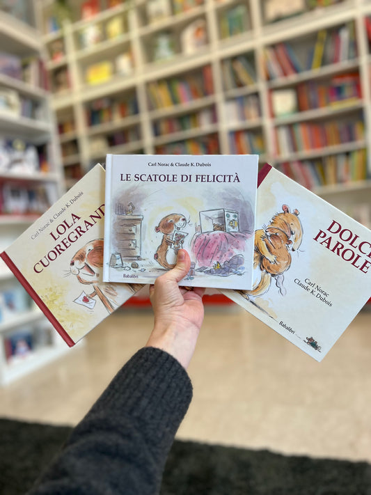 I tre libri della serie di Lola, Carl Norac, Claude K Dubois