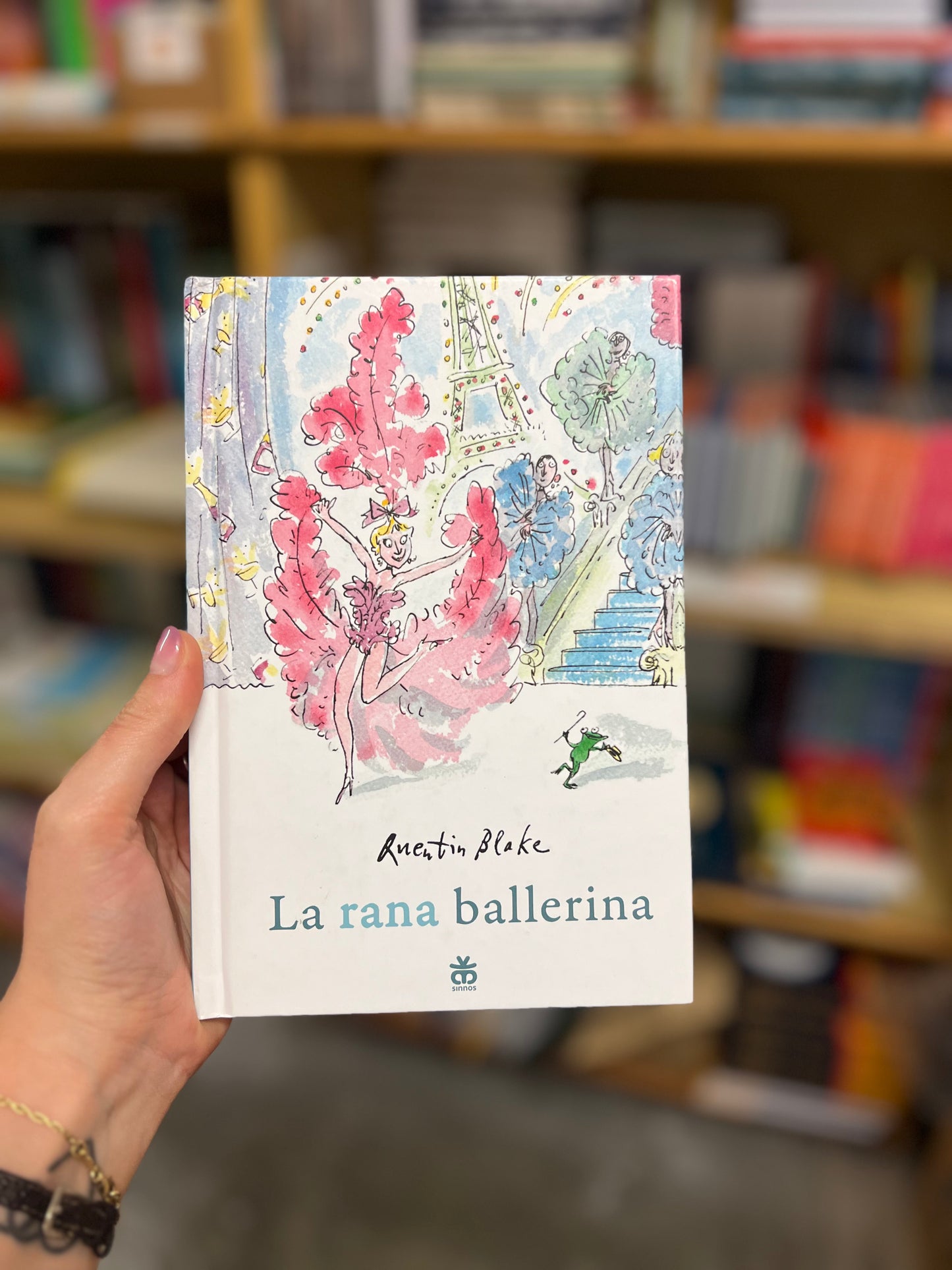 La rana ballerina, Quentin Blake