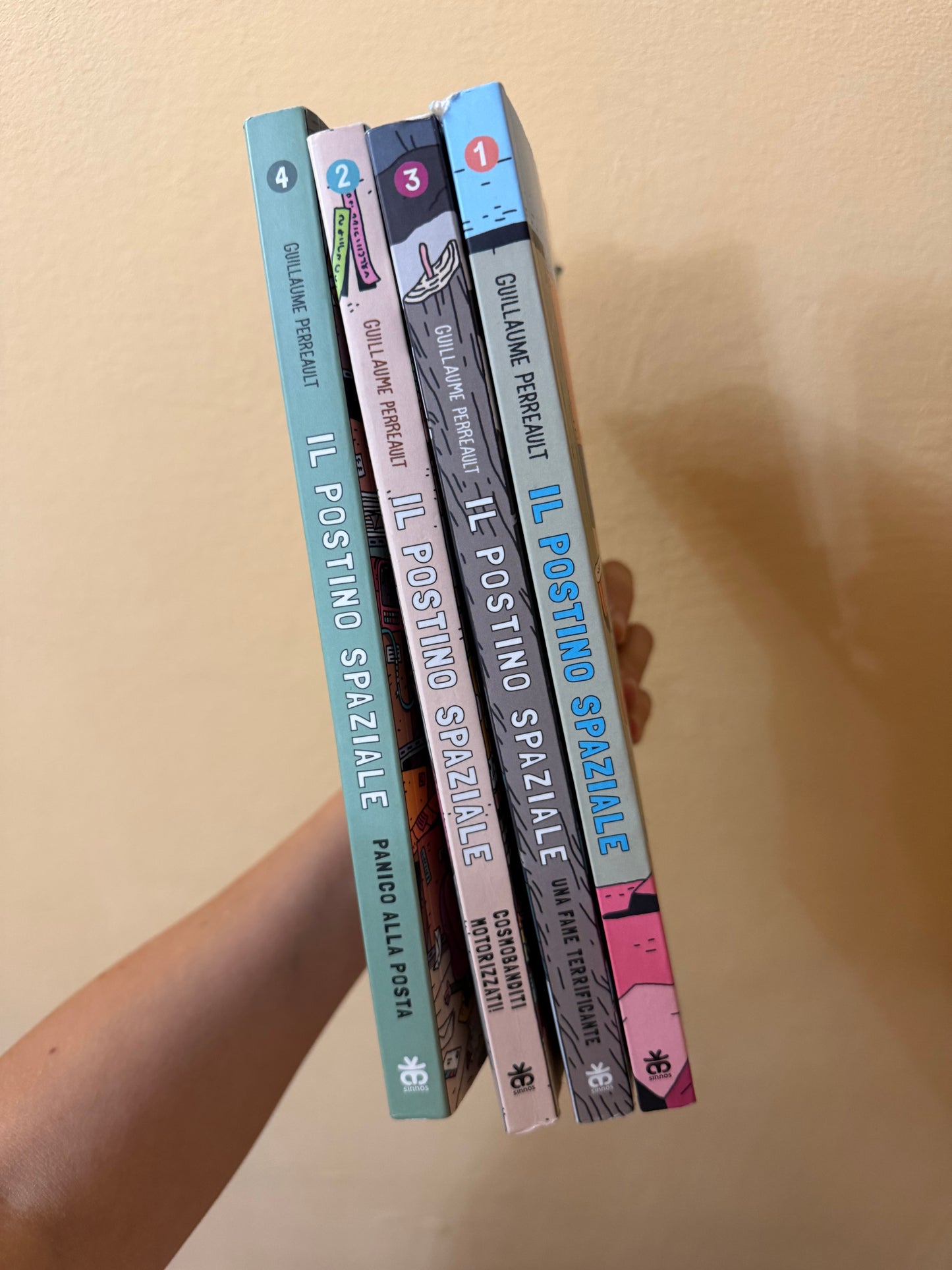 Il postino spaziale Serie, 4 libri, Guillaume Perreault
