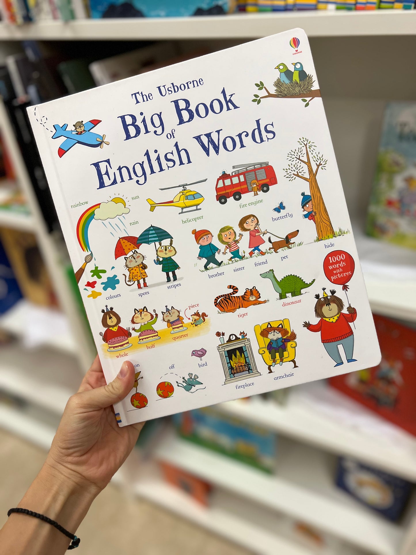 Big book of english words Usborne