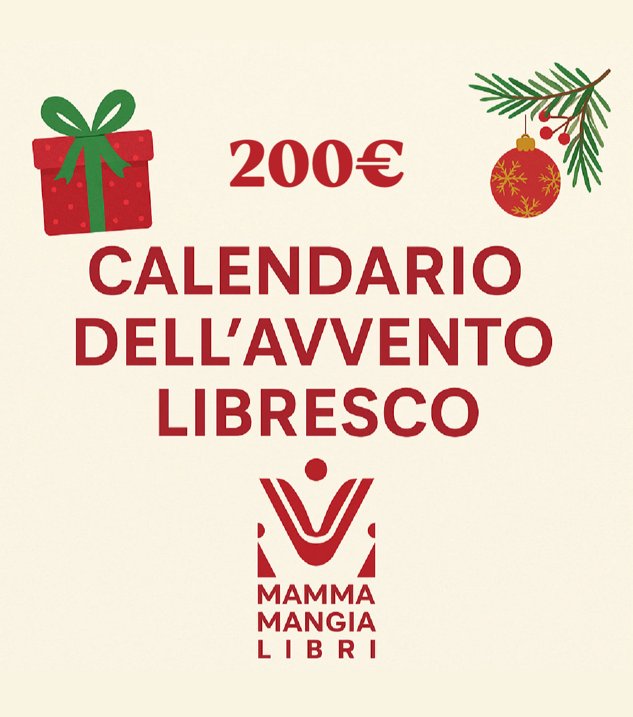 Calendario Dell’avvento Mamma Mangia Libri 200€