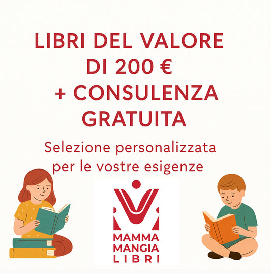 Buono LIBRI SU MISURA 200€ + Consulenza gratuita