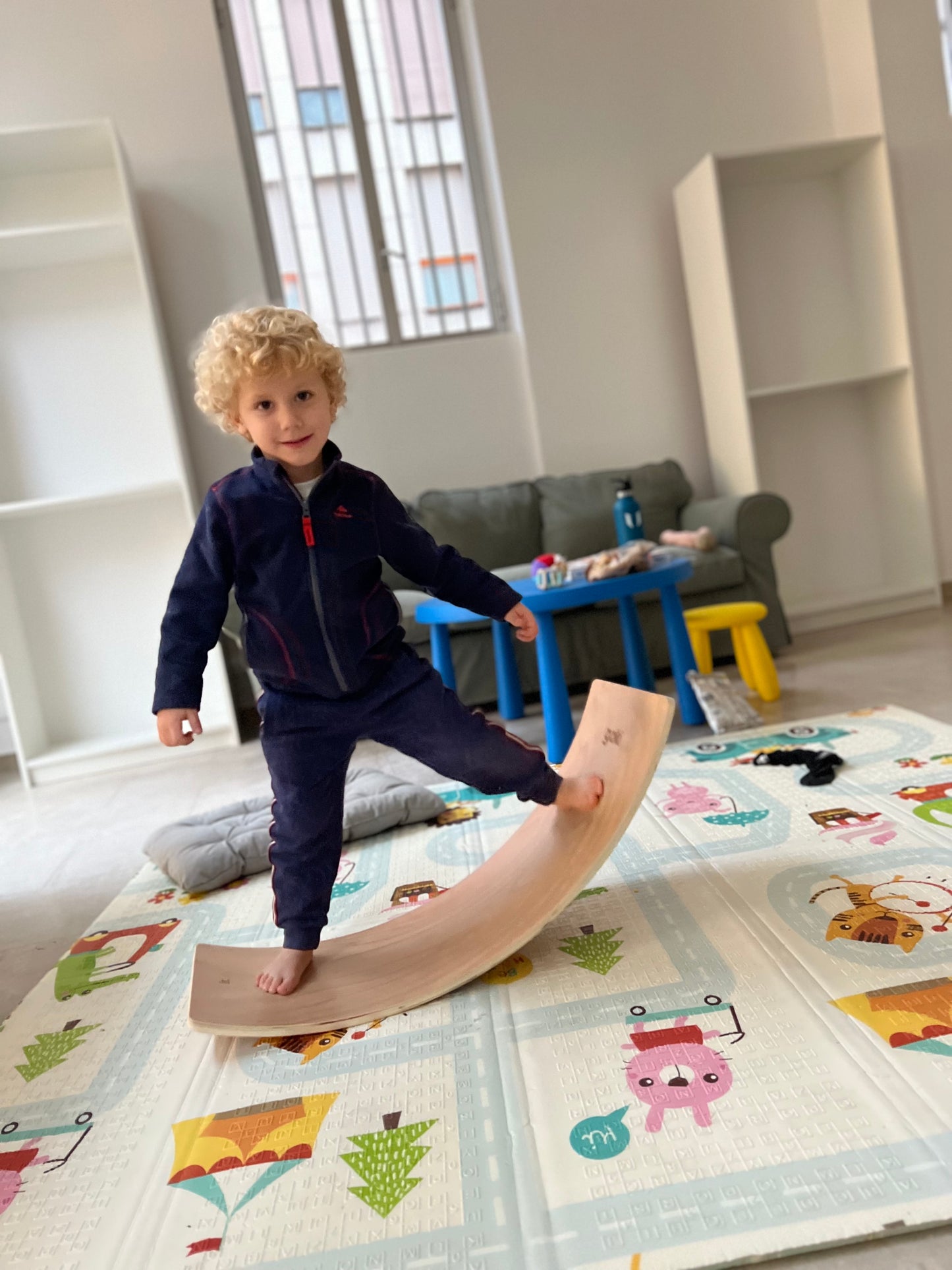 Balance board Goki in legno