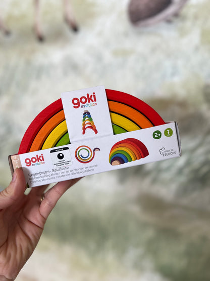 Arcobaleno in legno piccolo Goki