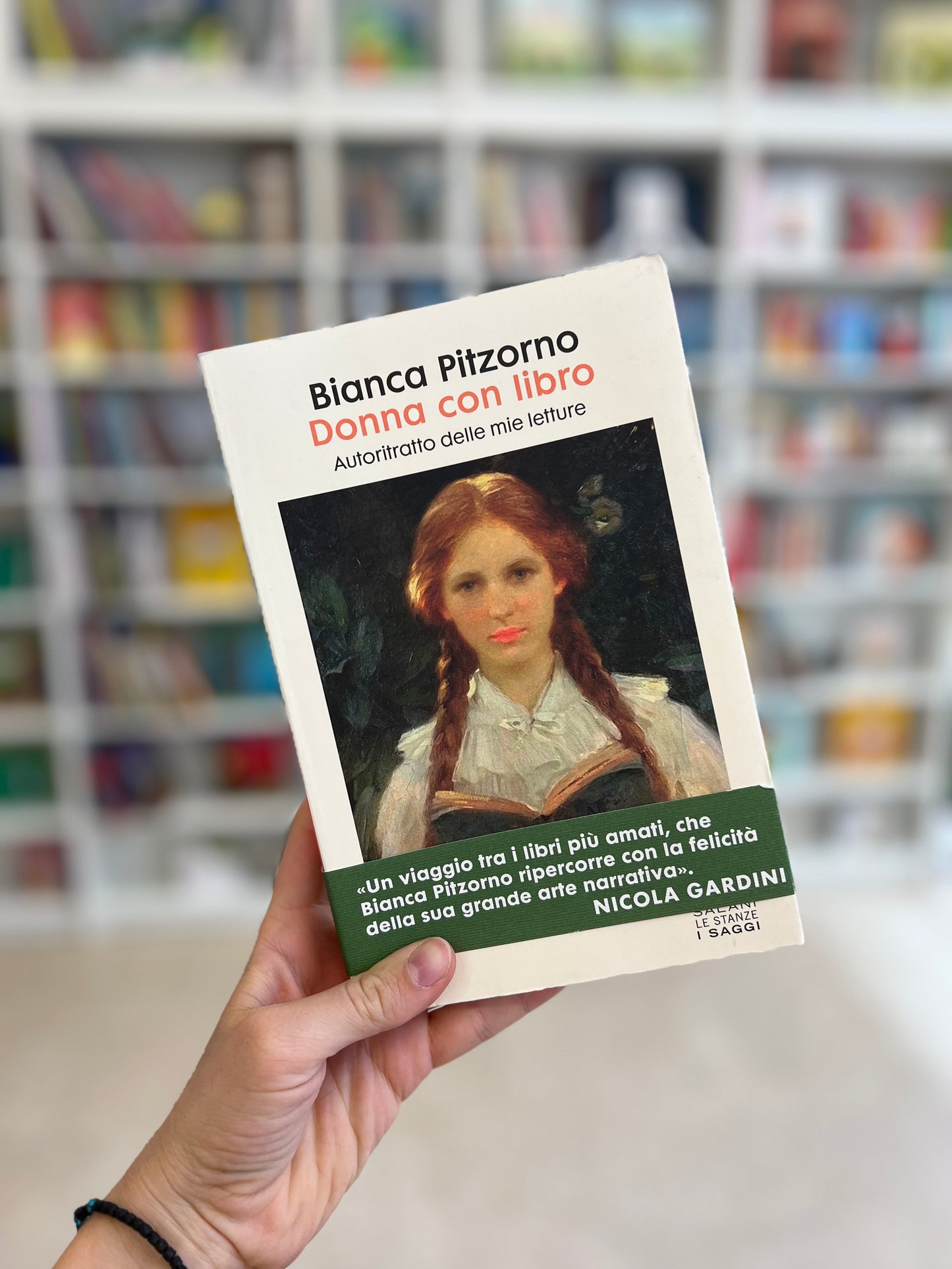 Donna con libro, Autoritratto delle mie letture, Bianca Pitzorno