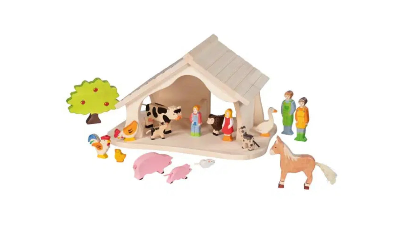 Stalla in legno grande Goki