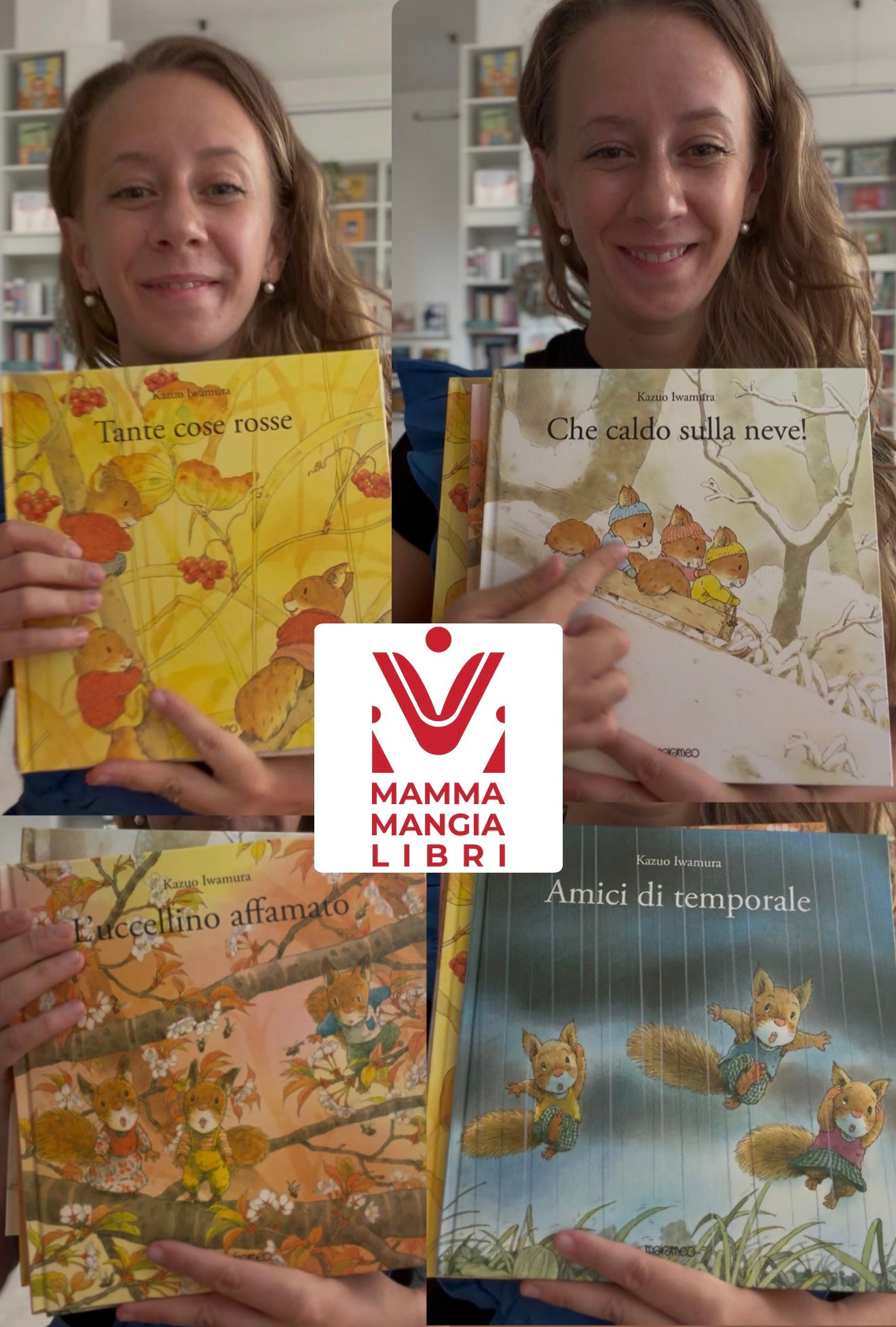 4 Albi illustrati Giapponesi sulle STAGIONI, Kazuo Iwamura