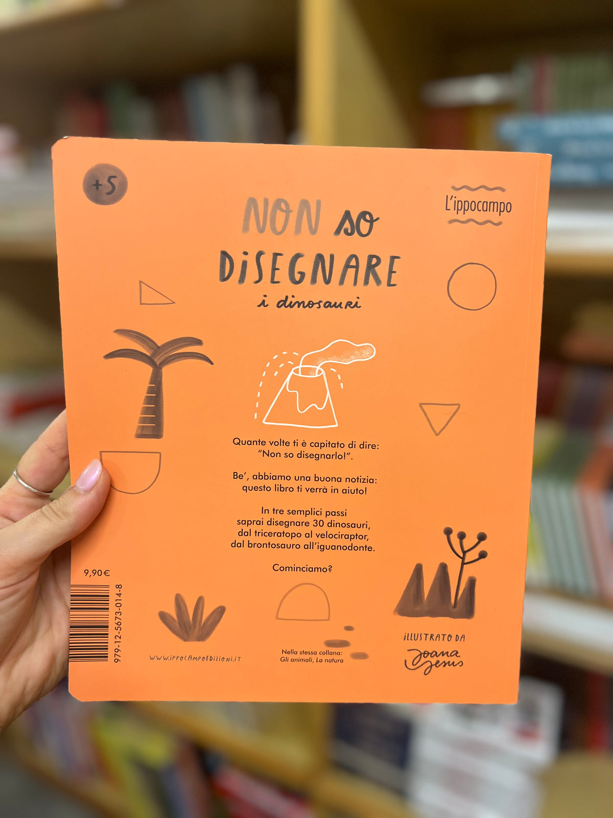Non so disegnare i dinosauri, Joana Jesus