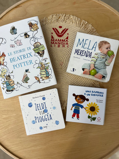 Kit libri primi mesi - tummy time