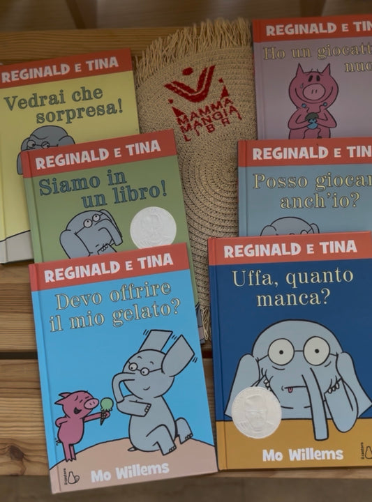 La SERIE, Reginald e Tina - 6 LIBRI Mo Willems