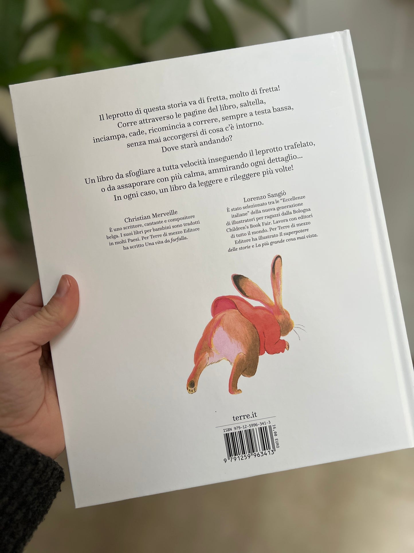 Un leprotto molto di fretta, Christian Merveille, Lorenzo Sangiò