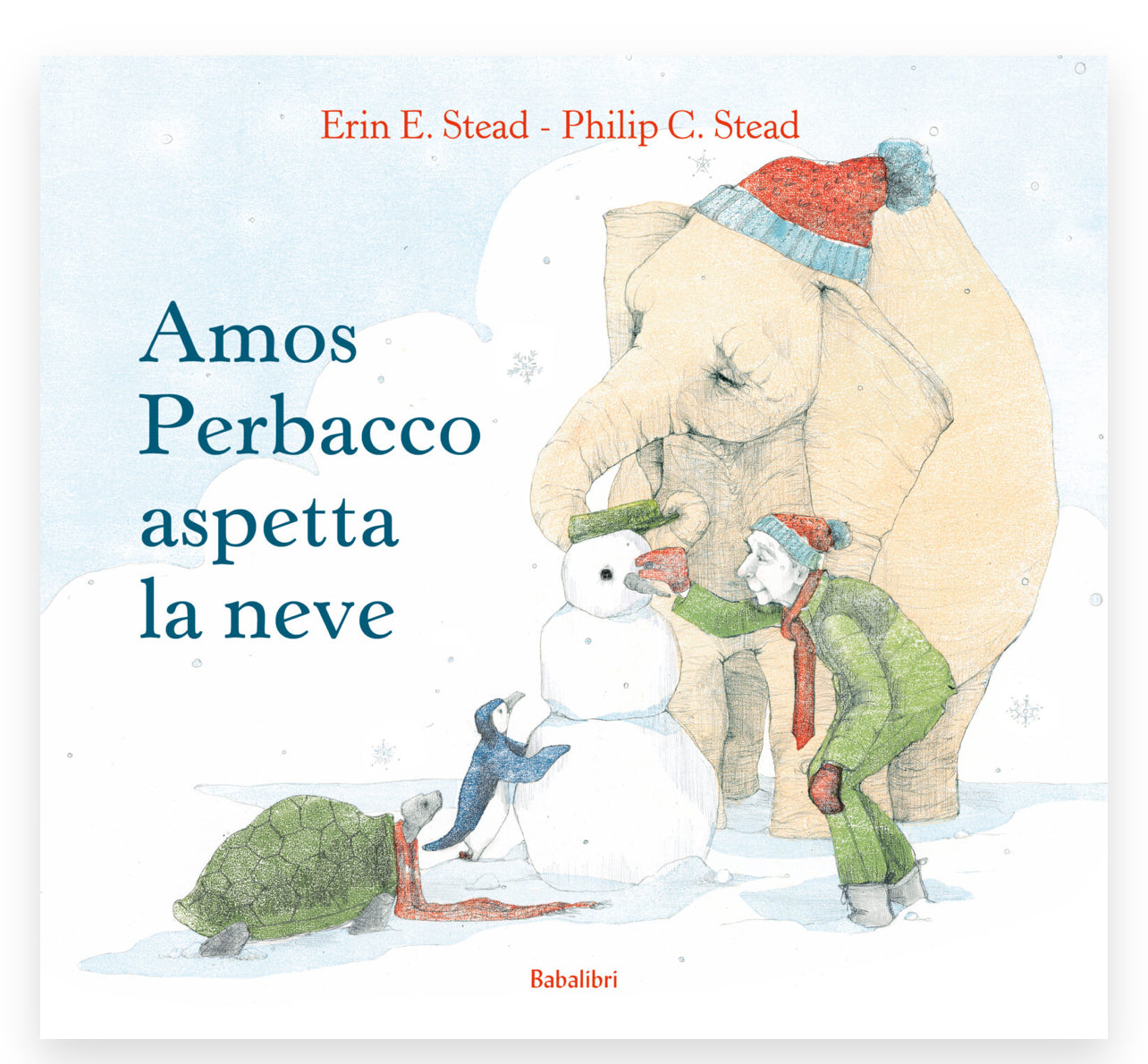 Amos Perbacco aspetta la neve, Erin E. Stead, Philip C. Stead