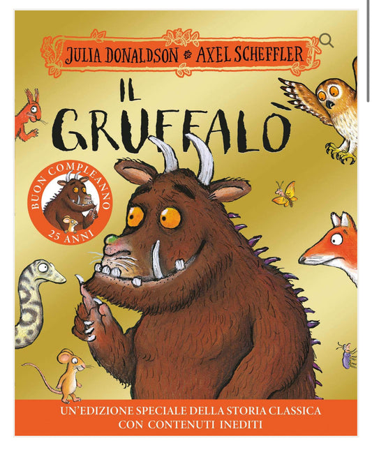 Il Gruffalò, edizione 25 anni, Julia Donaldson, Axel Scheffler