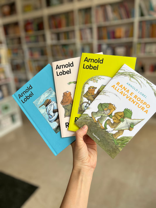 Set 4 libri in STAMPATO MAIUSCOLO, Arnold Lobel