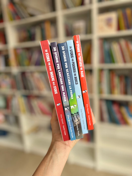 Set 5 libri da 50 Storie, Elisa Mazzoli, Danilo Fresta
