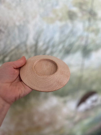 Biglie Goki con disco in legno e guida