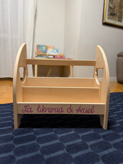 Libreria Montessori personalizzata